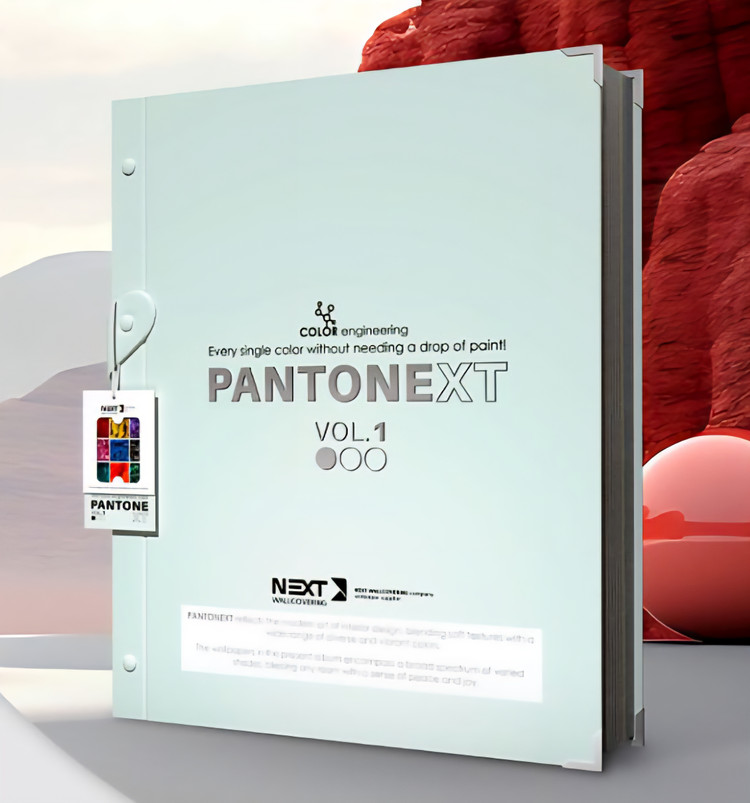 کاغذدیواری رنگی پنتونکست