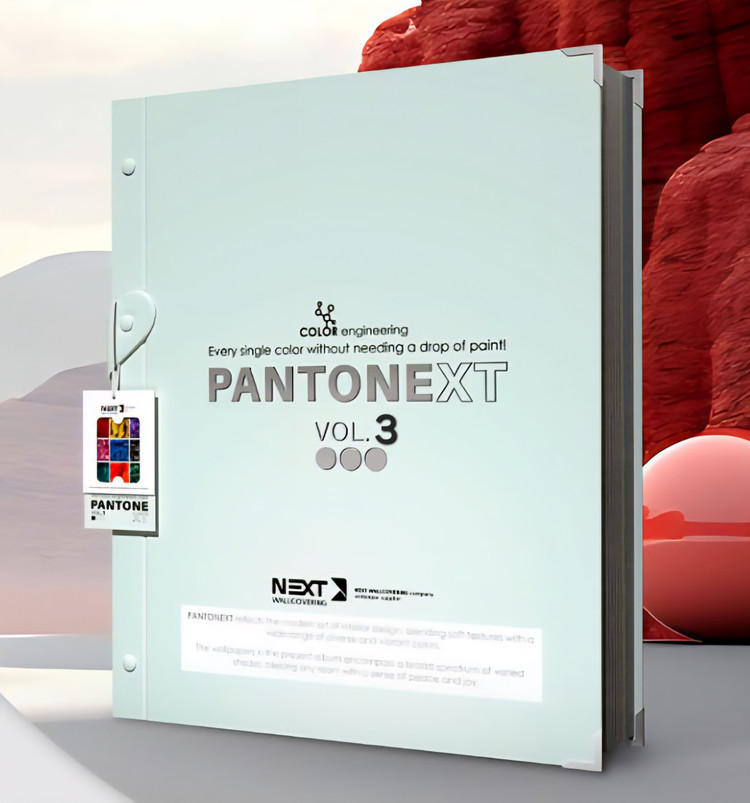 کاغذدیواری رنگی پنتونکست جلد۳