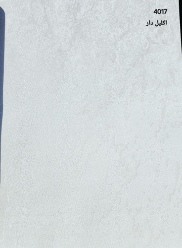 کاغذدیواری سفید درجه 1 پتینه رگه دار